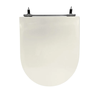 Assento Sanitário Poliéster para Louça Calypso (incepa) Aço (reb. Oculto) Biscuit - 1