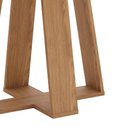 Ver imagem 2 de Mesa de Jantar 6 Lugares 140cm com Vidro Lince Nature/off H02 - Mpozenato