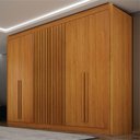 Ver imagem 1 de Guarda Roupa Casal Ripado 6 Portas 6 Gavetas 100% MDF Diamante