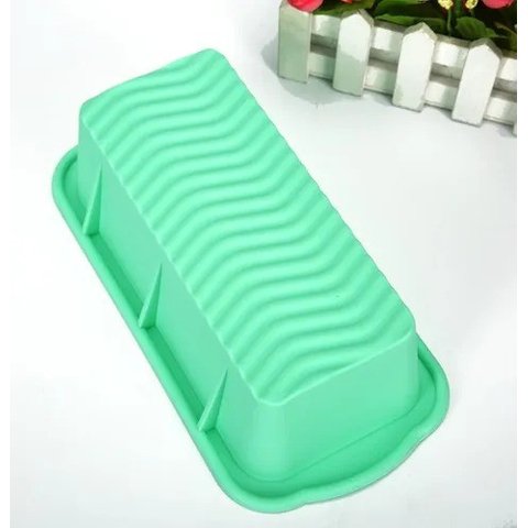 Forma de Silicone Retangular Assadeira