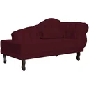 Ver imagem 1 de Sofá Chesterfield Elisabeth Divã 1,60m- Veludo Bordo / decoração, sala, consultório, psicólogo