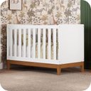 Ver imagem 2 de Berço Americano Mini Cama Flip:branco Fosco