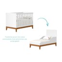 Ver imagem 5 de Berço Americano Mini Cama Flip Branco Fosco