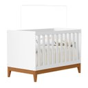 Ver imagem 1 de Berço Americano Mini Cama Flip:branco Fosco