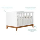 Ver imagem 6 de Berço Americano Mini Cama Flip Branco Fosco