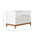 Ver imagem 7 de Berço Americano Mini Cama Flip Branco Fosco