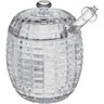 MELEIRA 11x8x8cm 170ml VIDRO TRANSP COM COLHER - 1