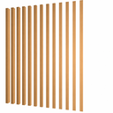 Ver imagem 1 de Brise WPC Interno Cor: Carvalho 2,90m x 7,5cm x 5,0cm