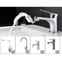 Ver imagem 7 de Aereador Adaptador Bico Articulado Torneira Universal 720º