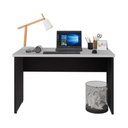 Ver imagem 5 de Escrivaninha Mesa de Escritório 120cm Multimóveis Cr25312 Cinza Preto