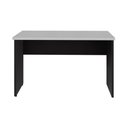 Ver imagem 6 de Escrivaninha Mesa de Escritório 120cm Multimóveis Cr25312 Cinza Preto