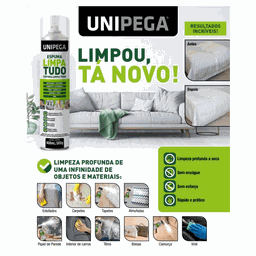 Espuma Limpa Tudo Spray 400ml / 385g Unipega Unico - 2