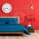 Ver imagem 5 de Pendente Luminária Koni E27 Madeira Sala Moderno Desmontada:branco