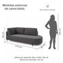 Ver imagem 3 de Cama Babá Infantil Orgânica Lado Direito para Quarto de Bebê Afeto