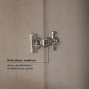 Ver imagem 7 de Guarda-Roupa Solteiro com Espelho 4 Portas 2 Gavetas 181 x 206cm Splendore Yescasa Marrom Nogal
