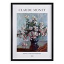 Ver imagem 1 de Quadro Decorativo Monet - Chrysanthemums 45x34cm:moldura Preta