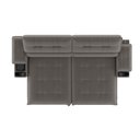 Ver imagem 7 de Sofá Stylus 2,10m Retrátil/reclinável com Porta Copos e Cooler Suede Cinza - Xflex Sofás