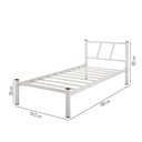 Ver imagem 4 de Cama Solteiro em Ferro Estilo Industrial Preto