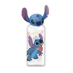 Garrafa 3d Stitch Disney Plástico Tampa Emborrachada 560ml - Tuut