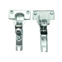 Ver imagem 4 de Dobradiça Hettich Caneco 26 Modelo Itatiaia Alta (Curva) Zinco Branco (Kit Com 4 Unidades)