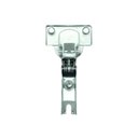 Ver imagem 1 de Dobradiça Hettich Caneco 26 Modelo Itatiaia Alta (Curva) Zinco Branco (Kit Com 4 Unidades)