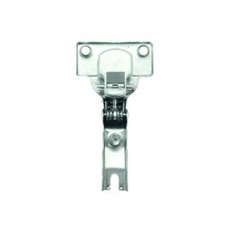 Dobradiça Hettich Caneco 26 Modelo Itatiaia Alta (Curva) Zinco Branco (Kit Com 4 Unidades) - 1