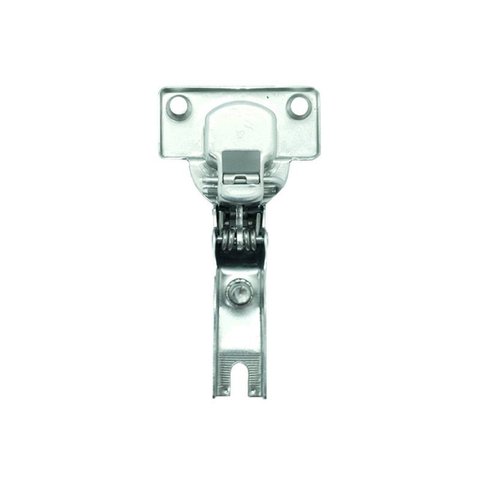 Dobradiça Hettich Caneco 26 Modelo Itatiaia Alta (Curva) Zinco Branco (Kit Com 4 Unidades)