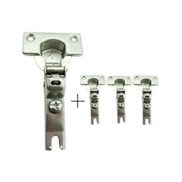 Dobradiça Hettich Caneco 26 Modelo Itatiaia Alta (Curva) Zinco Branco (Kit Com 4 Unidades) - 5
