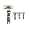 Dobradiça Hettich Caneco 26 Modelo Itatiaia Alta (Curva) Zinco Branco (Kit Com 4 Unidades) - 5