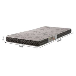 Colchão de Solteiro D20 Hawai 78x188x12 Liso Celiflex - 2