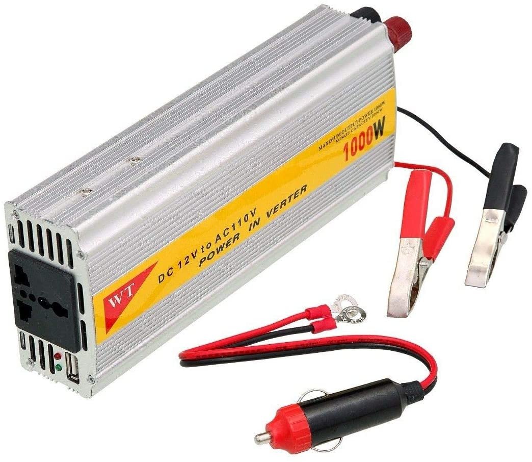 Inversor Veicular 1000w 12v 110v Usb Onda modificada