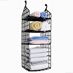 Organizador Suspenso Dobrável Colmeia Roupa Armario Sapateir - 4