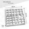 Organizador Suspenso Dobrável Colmeia Roupa Armario Sapateir - 5