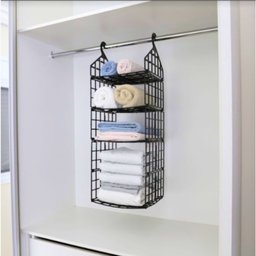 Organizador Suspenso Dobrável Colmeia Roupa Armario Sapateir - 3