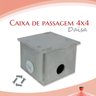 Caixa 4x4 De Piso Funda Daisa Passagem ¾ Com Tampa Alumínio - 2