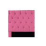 Kit Cabeceira e Calçadeira Liz P02 90 cm Solteiro Corano Pink - ADJ Decor - 14