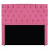 Kit Cabeceira e Calçadeira Liz P02 90 cm Solteiro Corano Pink - ADJ Decor - 8