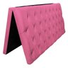 Kit Cabeceira e Calçadeira Liz P02 90 cm Solteiro Corano Pink - ADJ Decor - 3