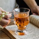Ver imagem 7 de Jogo 2 Caneca de Café 117ml Hanover Vidro Cristalino Transparente Xícara em Casa Tem