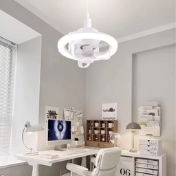 Ventilador e Luminária de Teto Rotação 360° Automatica 50w - 5