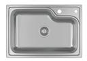 Ver imagem 1 de Cuba de Cozinha Retangular C/ Deck Facile Inox 60x40cm - Deca Deca Cubas Inox