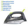 Ferro de Passar Roupa Vapor Vertical Base Cerâmica 127v Black Decker - 3