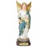 Santo Imagem Anjo Gabriel Resina Homem Forte de Deus 16cm - 1
