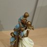 Família com 3 Meninos Escultura Decorativa Estatueta Resina - 6