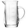 Jarra Medidora 250ml Lyor Vidro com Alça Bico Direcionador Receita Cozinha Graduada - 1