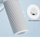 Ver imagem 5 de Escova de Banho Espuma Pet Cao Cachorro Gato Animal de Estimaçao Dispenser Automatico Usb Bateria Re