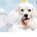 Ver imagem 4 de Escova de Banho Espuma Pet Cao Cachorro Gato Animal de Estimaçao Dispenser Automatico Usb Bateria Re