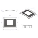 Ver imagem 2 de Vidro Curvo para Coifa de Ilha 90 cm
