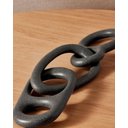 Ver imagem 2 de Escultura Elos em Polirresina Preto Mart 55cm