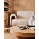 Ver imagem 3 de Escultura Elos em Polirresina Preto Mart 55cm